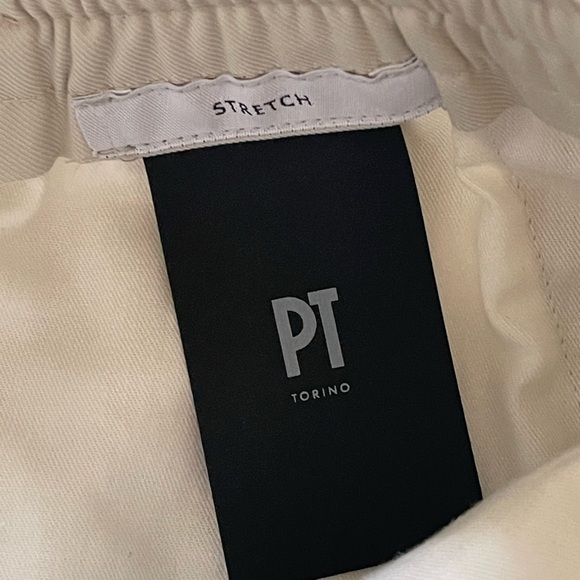 PT Torino Omega Tech Pants Zip Pockets Lightweight Elastic Waist Small - Picture 10 of 12